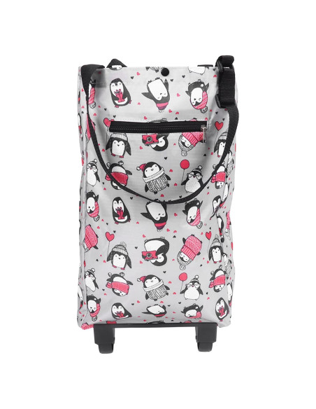 Bolsa de Compras Plegable con Ruedas Lwuey 348g Impermeable