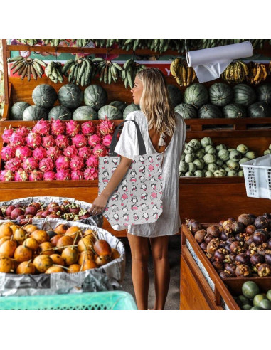 Bolsa de Compras Plegable con Ruedas Lwuey 348g Impermeable