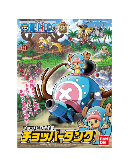 Kit de Modelo Mecha Bandai Tanque Robot Chopper 15.2x7.6cm