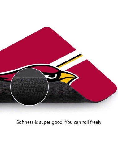 Alfombrilla de Ratón Mialtry DE01-23 Fútbol Antideslizante 240x200mm