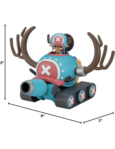Kit de Modelo Mecha Bandai Tanque Robot Chopper 15.2x7.6cm