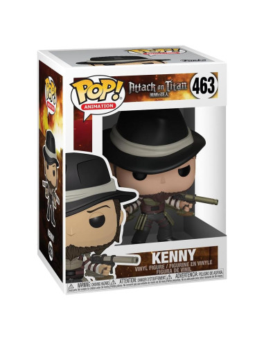 Funko Pop! Ataque a los Titanes Kenny 9.5 cm Coleccionable