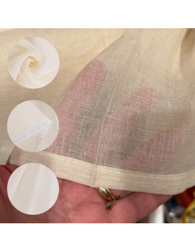 Paquete de 2 Paños de Queso Reutilizables YJWZWE 50.8x50.8cm