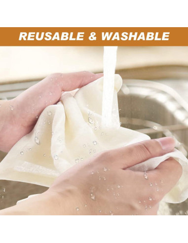 Paquete de 2 Paños de Queso Reutilizables YJWZWE 50.8x50.8cm