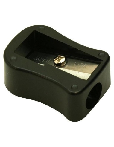 Sacapuntas de Lápiz Uni Color Negro 29.2x19.8mm
