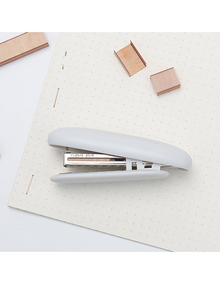 Grapadora Mini Blanca NatSumeBasics con 1000 Grapas Rosa Grapadora Mini Blanca NatSumeBasics con 1000 Grapas Rosa