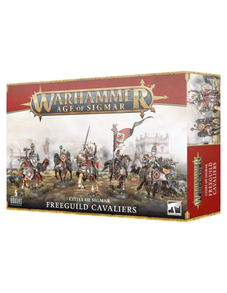 Miniaturas Games Workshop Caballeros Freeguild 5 figuras Miniaturas Games Workshop Caballeros Freeguild 5 figuras