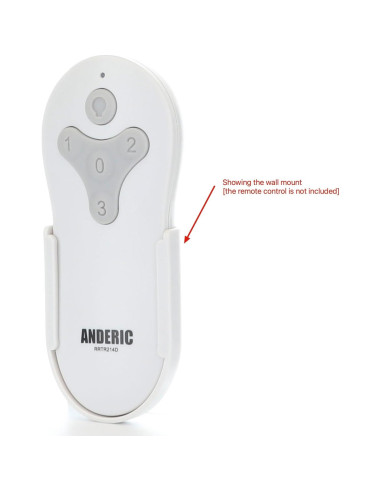 Soporte de Montaje en Pared Anderic RRTR214DWM para Control Remoto