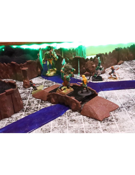 Kit de Ríos DCD - 40 Secciones de 2,44 m para RPGs