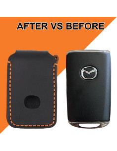 Funda de Llave BOYOUS de Cuero para Mazda CX-90 2024 2025 2