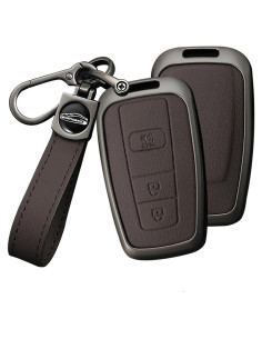 Funda de Llave de 3 Botones HIBEYO para Toyota 2016-2024