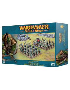 Warhammer Old World - Mobs de Orc Boyz y Arrer Boyz - 38 Miniaturas