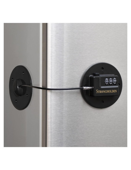 Candado de Refrigerador Strongholden FL 4845 Combinación Negro