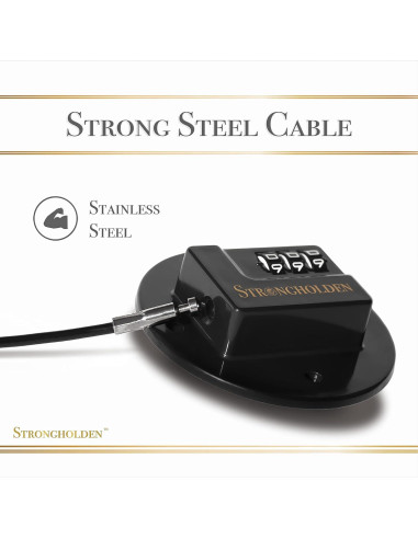 Candado de Refrigerador Strongholden FL 4845 Combinación Negro