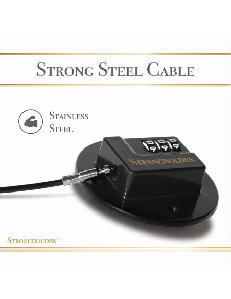 Candado de Refrigerador Strongholden FL 4845 Combinación Negro