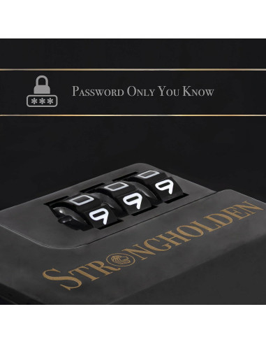 Candado de Refrigerador Strongholden FL 4845 Combinación Negro