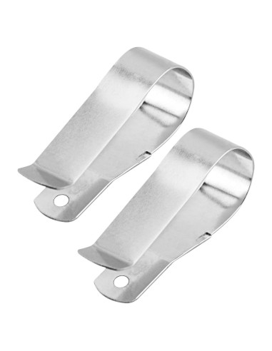 Clip de Visera Reemplazo Genie 37768A Acero Inoxidable - Paquete de 2