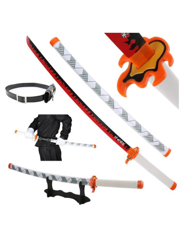 Espada de Cosplay AN SWALLOW Rengoku Kyoujurou 104 cm