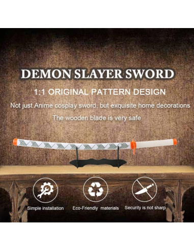 Espada de Cosplay AN SWALLOW Rengoku Kyoujurou 104 cm