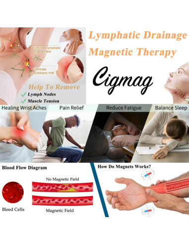 Anillos de Cobre Puro Cigmag 7X Ajustables para Mujeres - 2 Piezas