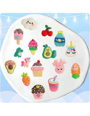 37 Encantos para Zapatos Varazz - Decoración Niñas y Adolescentes