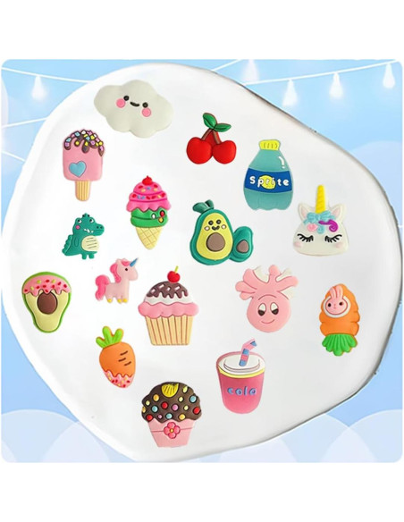 37 Encantos para Zapatos Varazz - Decoración Niñas y Adolescentes