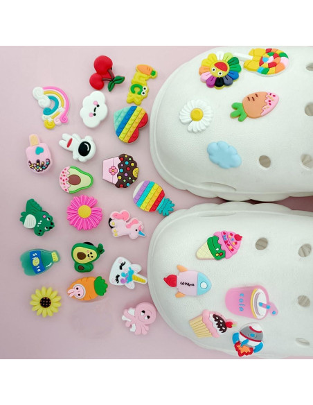 37 Encantos para Zapatos Varazz - Decoración Niñas y Adolescentes