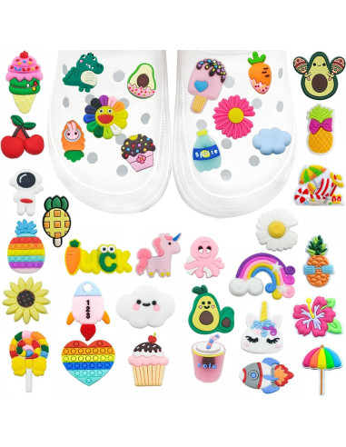 37 Encantos para Zapatos Varazz - Decoración Niñas y Adolescentes