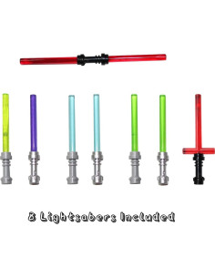 Accesorios LEGO Star Wars - 8 Sables de Luz y Blasters 2