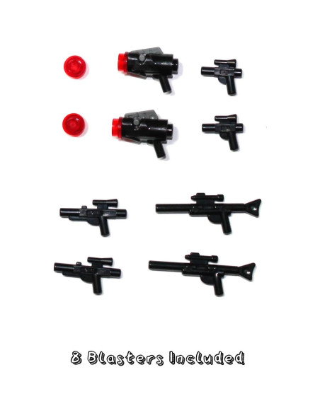 Accesorios LEGO Star Wars - 8 Sables de Luz y Blasters