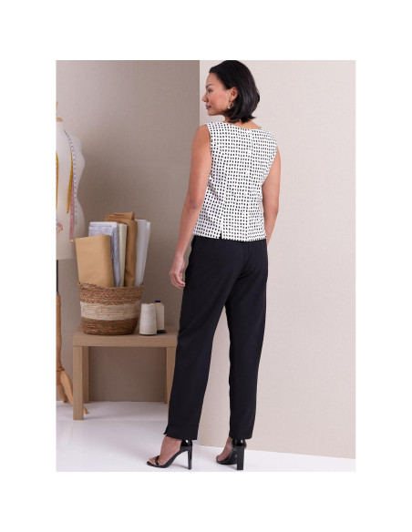 Kit de Patrón de Costura Pantalones Mujer Butterick B6944 Tallas 16-24