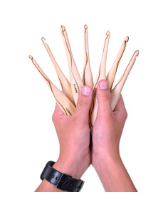 Set de 7 Ganchos de Crochet Ergonómicos ArtsyCraftIn 4mm a 10mm 2