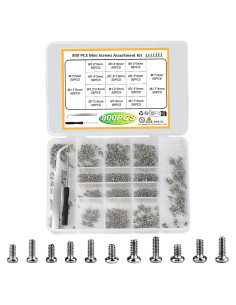 Tornillos Pequeños Phillips MUZHUPGUZ 800 pcs Kit Reparación