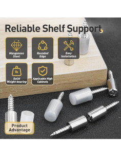 50 Tornillos Autoperforantes Iffitya con Mangas Antideslizantes 2