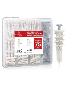 120 Anclajes y Tornillos Autoperforantes CrimsonMark 3.18 cm