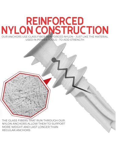 120 Anclajes y Tornillos Autoperforantes CrimsonMark 3.18 cm