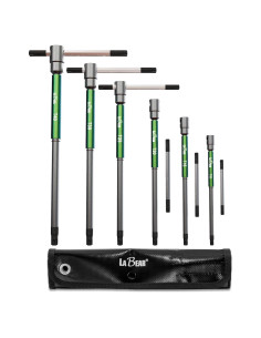 Juego de llaves Torx LABEAR 6 piezas con mango en T