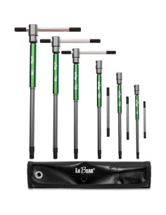 Juego de llaves Torx LABEAR 6 piezas con mango en T 2