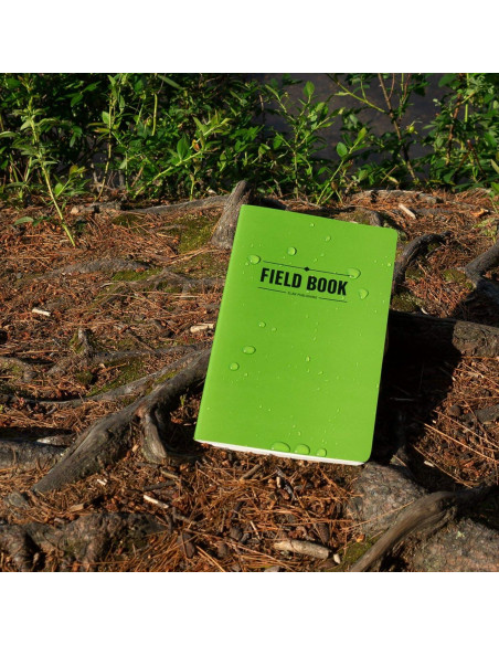 Cuaderno de Campo Indestructible Elan Publishing 5x8 Verde - Paquete de 3