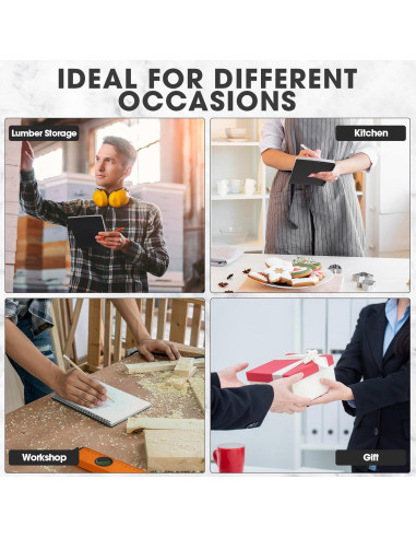 Paquete de 12 Cuadernos Impermeables Saypacck A5 Cuadriculados