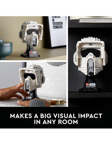 Lego Star Wars Casco Scout Trooper 75305 471 Piezas