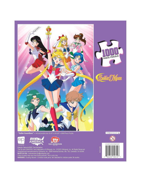 Rompecabezas 1000 Piezas Sailor Moon USAOpoly 67x49 cm