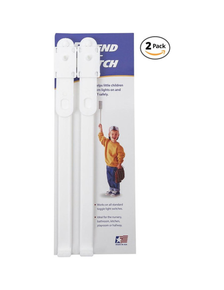 Extensor de Interruptor de Luz para Niños - Paquete de 2