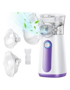 Nebulizador Portátil de Malla UN204 - Compacto y Silencioso