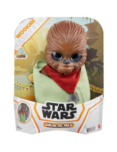 Peluches Star Wars Galactic Pals Mattel Wookiee 27,94 cm