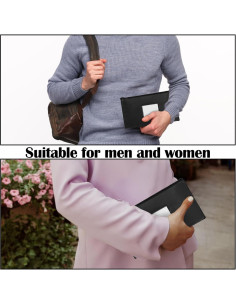 VOCHIC 6 Bolsas de Dinero Impermeables con Cremallera 27.94x15.49cm 2