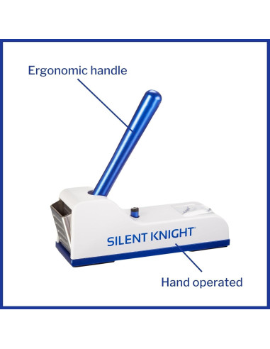 Triturador de Pastillas Silent Knight - Manual, Metal, 27.4x9.1cm