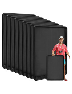 Bandeja de Goteo de Aceite Hlimior 9 Piezas Extra Grande 90x60 cm