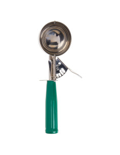 Cucharón de Helado Winco ICD-12 92g Acero Inoxidable Verde