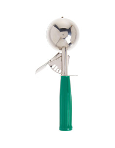 Cucharón de Helado Winco ICD-12 92g Acero Inoxidable Verde 2